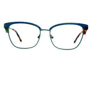 BCBGMAXAZRIA AISLING Blue Teal Eyeglasses‎ Frame 54-16-135mm H20639